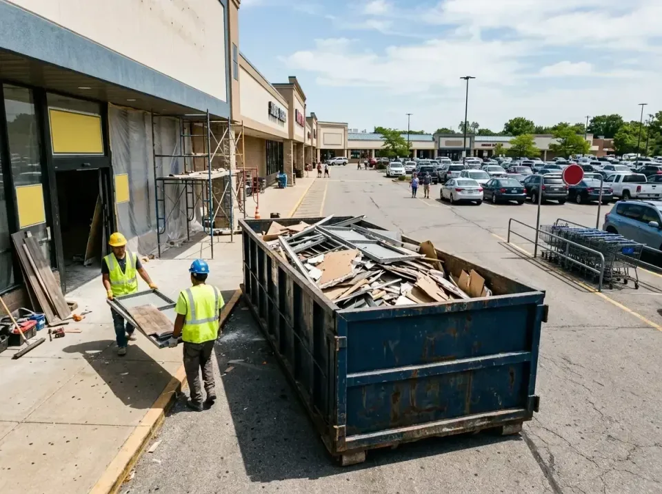 retail-store-renovation-debris-003 — frequently asked questions, Roll-off Dumpster Rentals in Dousman, WI